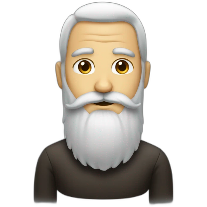 long beard  emoji