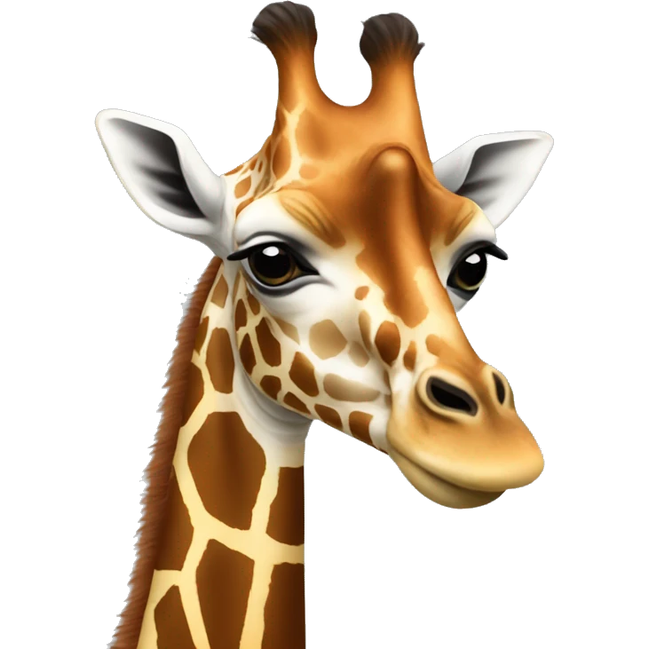 Reticulated giraffe  emoji