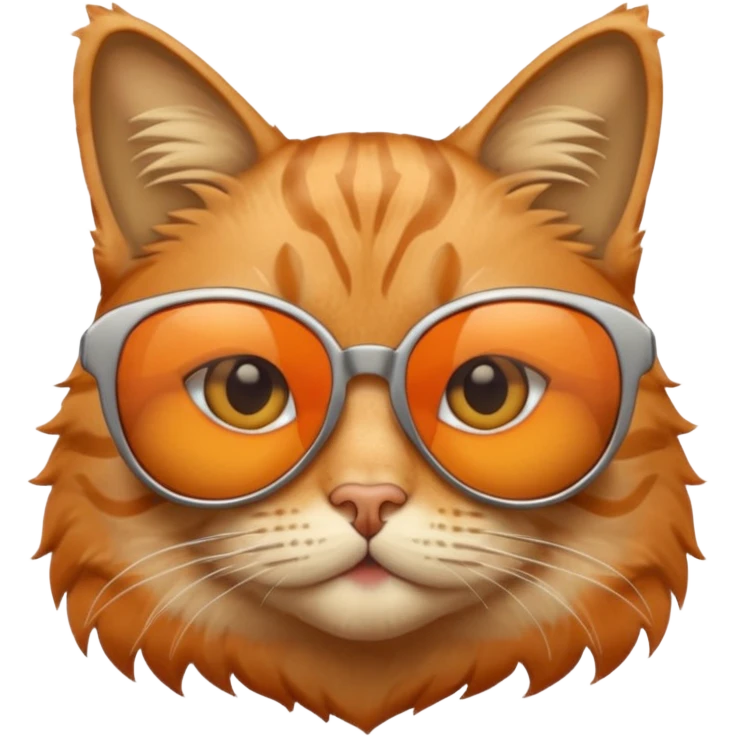 Cat wearing sunglasses emoji