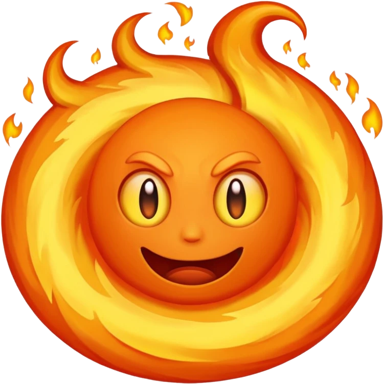 hell fire emoji