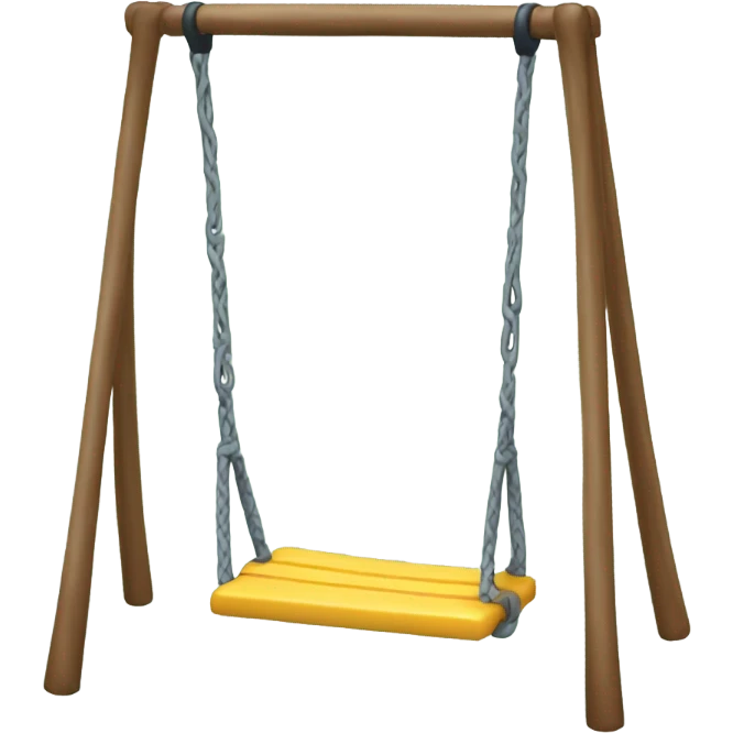 Swings for kids emoji