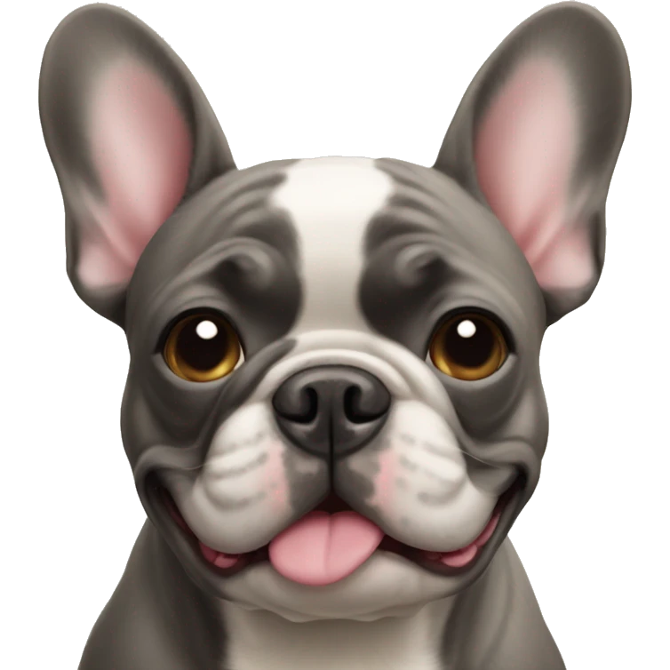 French bulldog emoji