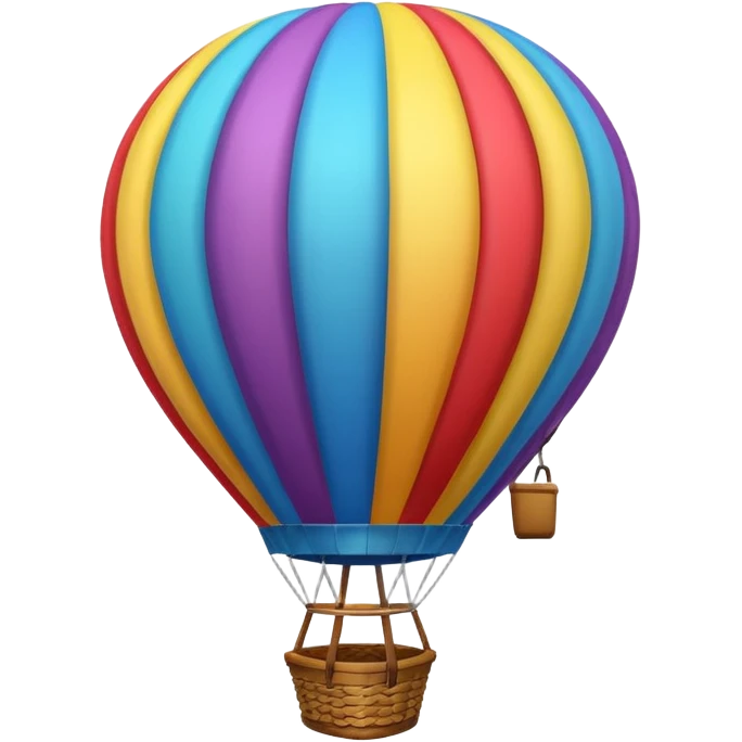 hot air balloon  emoji