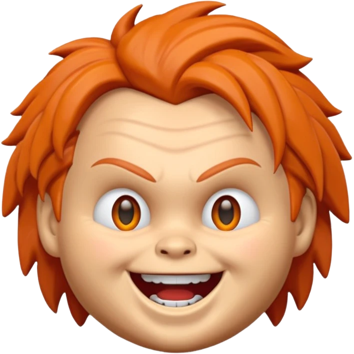 Un emojin de chuky emoji