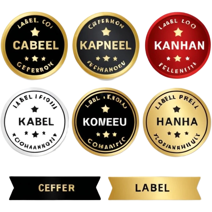 Эмодзи в Telegram для кофейной компании LABEL. Цветовая палитра: #FFFFFF, #F7FD02, #D3D3D3, # 242424 emoji