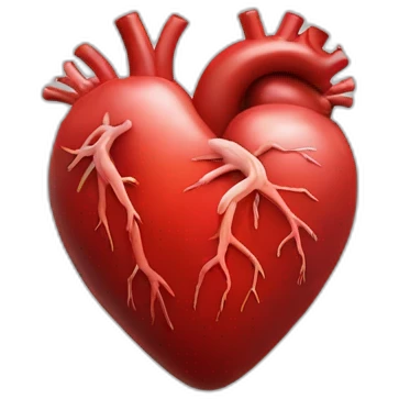 Human heart emoji