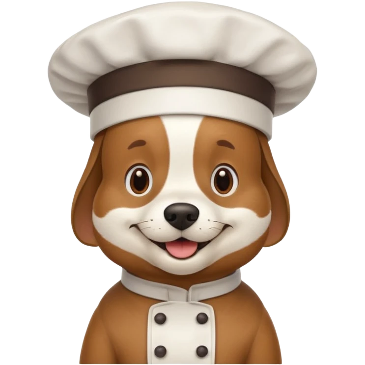 chef dog emoji