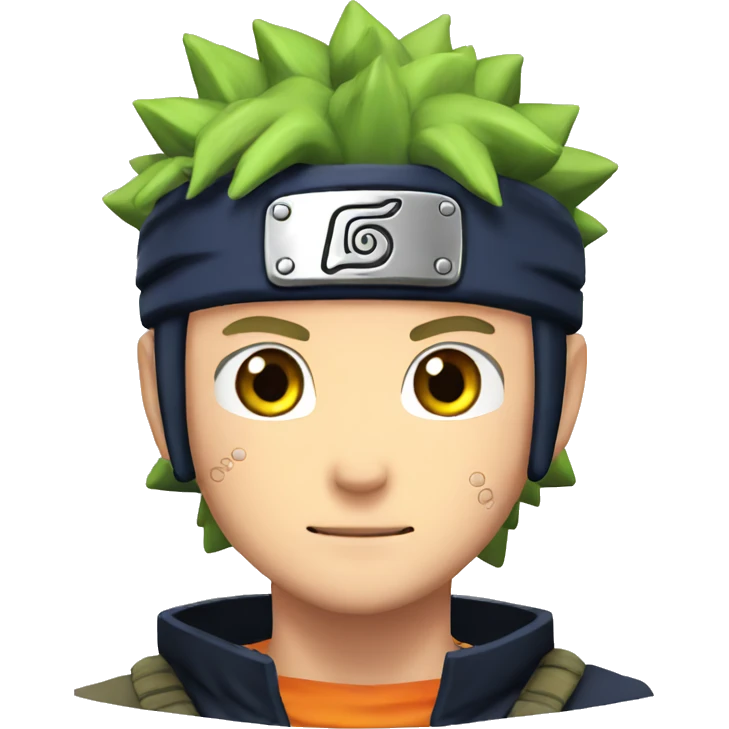 Naruto con corona emoji