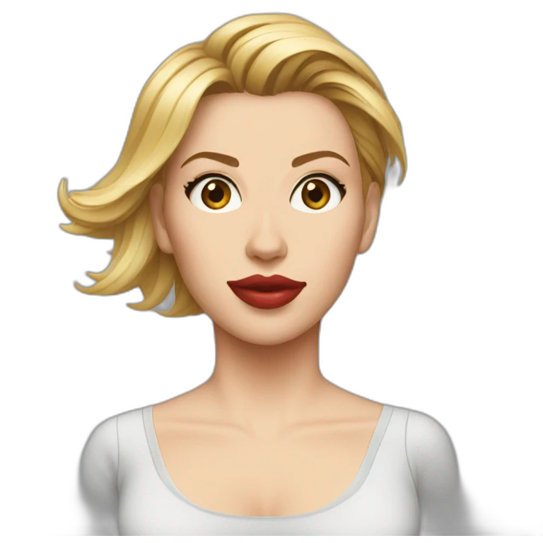 Scarlett Johansson emoji
