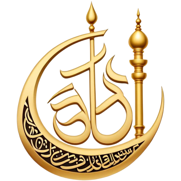 name of Allah in Arabic emoji