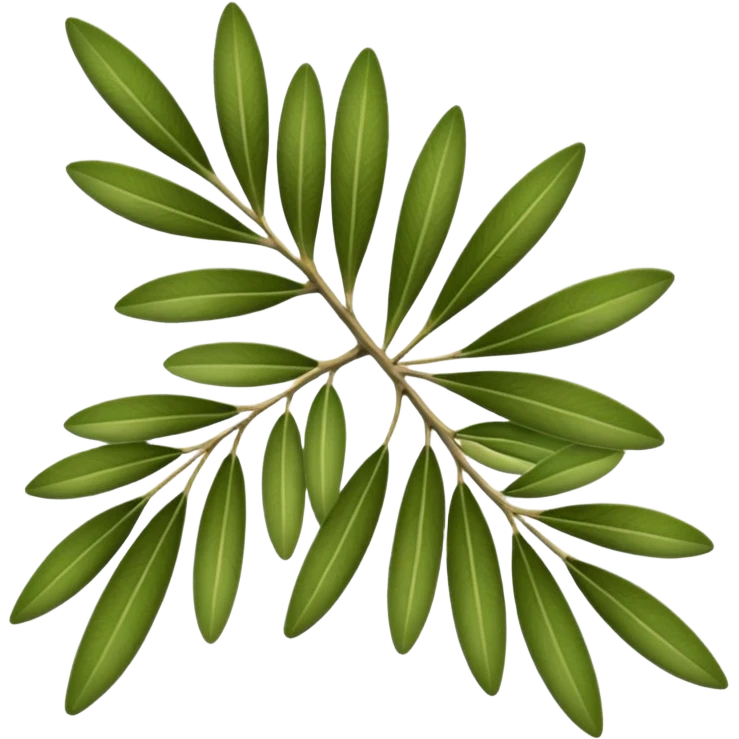 olive leaves emoji
