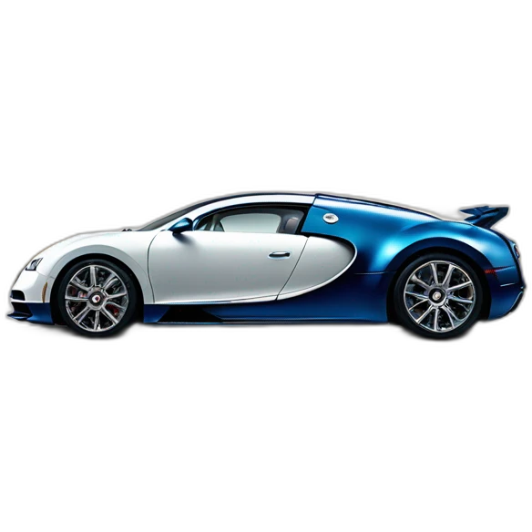 cloudy sky with Bugatti sports car emoji