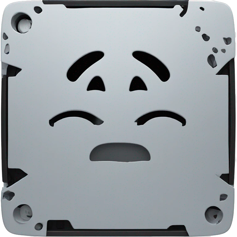 Broken Mac mini server emoji