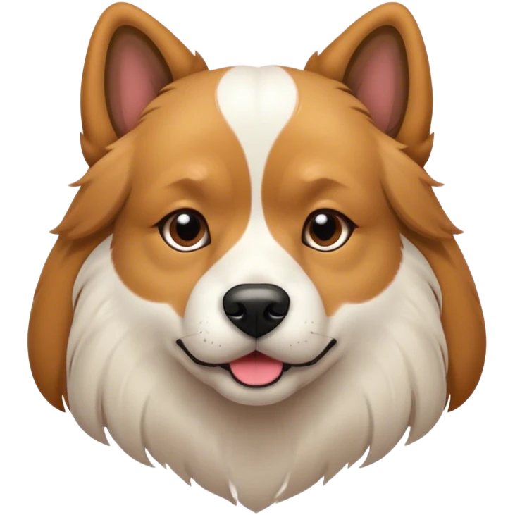 Masculine dog emoji
