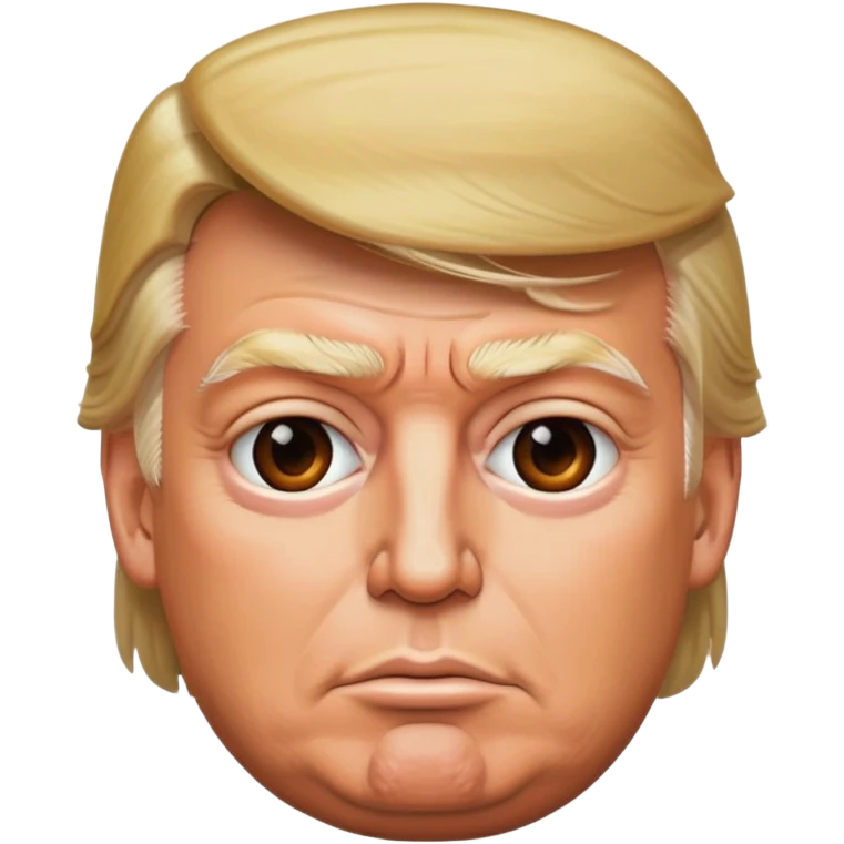 Stoned Donald trump emoji