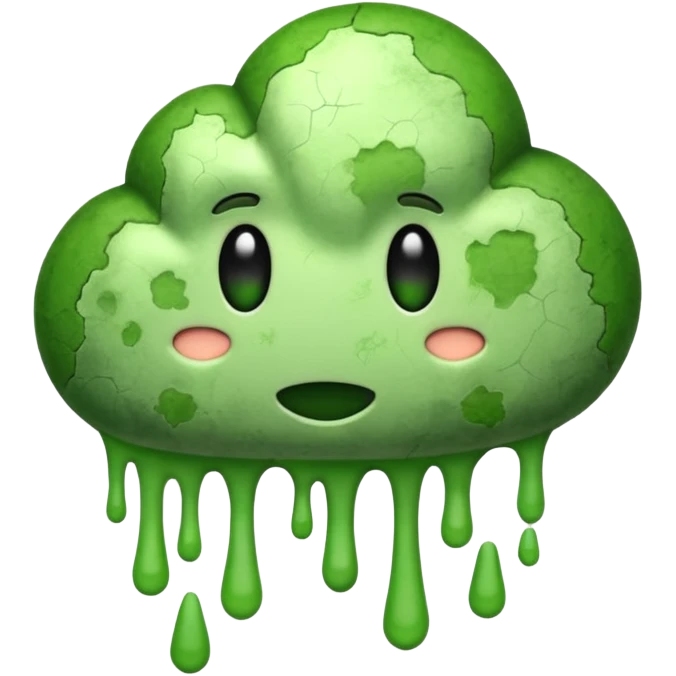 Mold on a wall  emoji