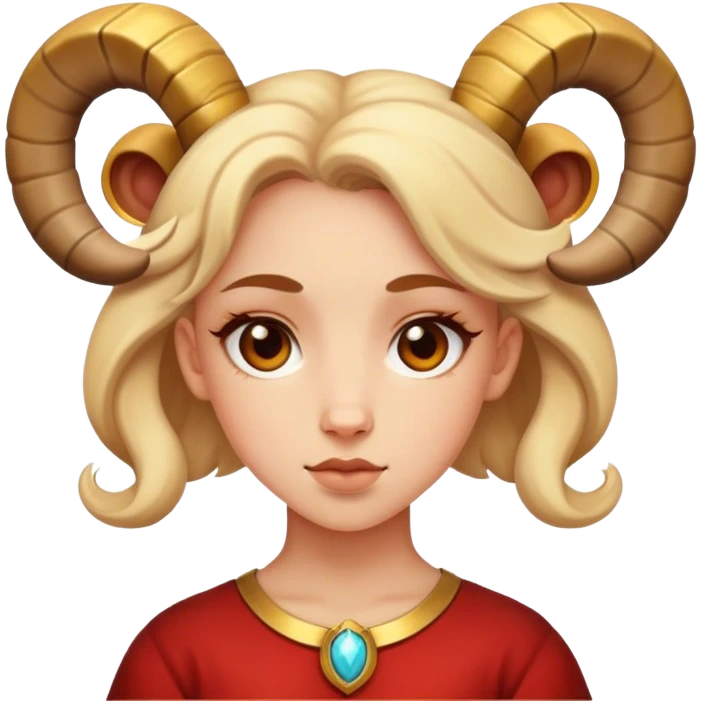 aries girl emoji