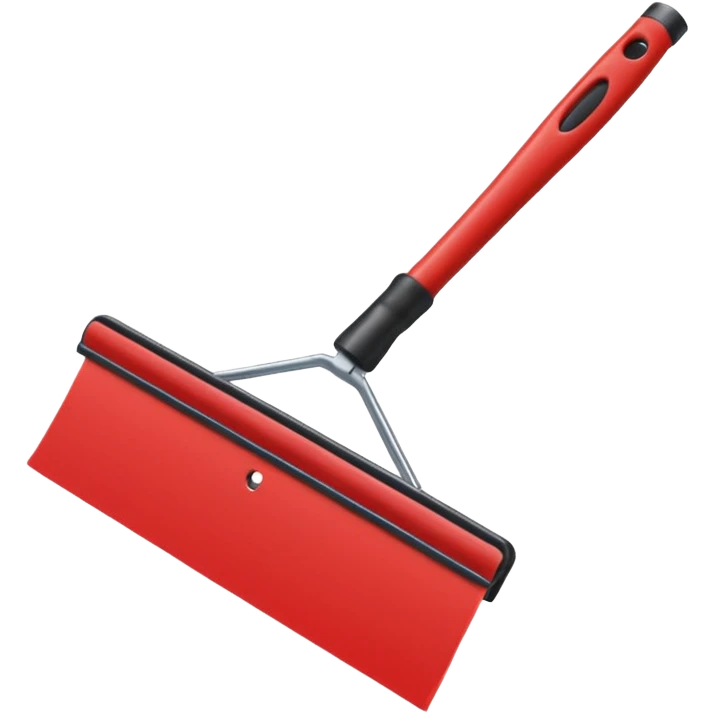 Cleaning Squeege red emoji