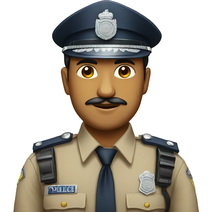 India police  emoji