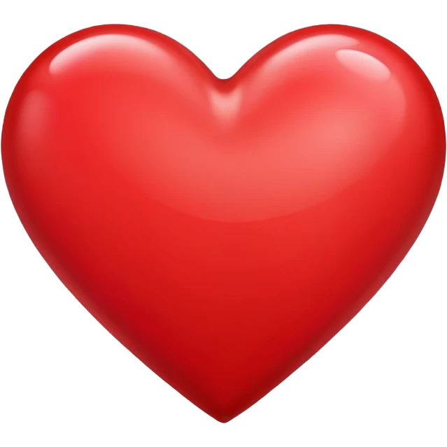 red heart emoji