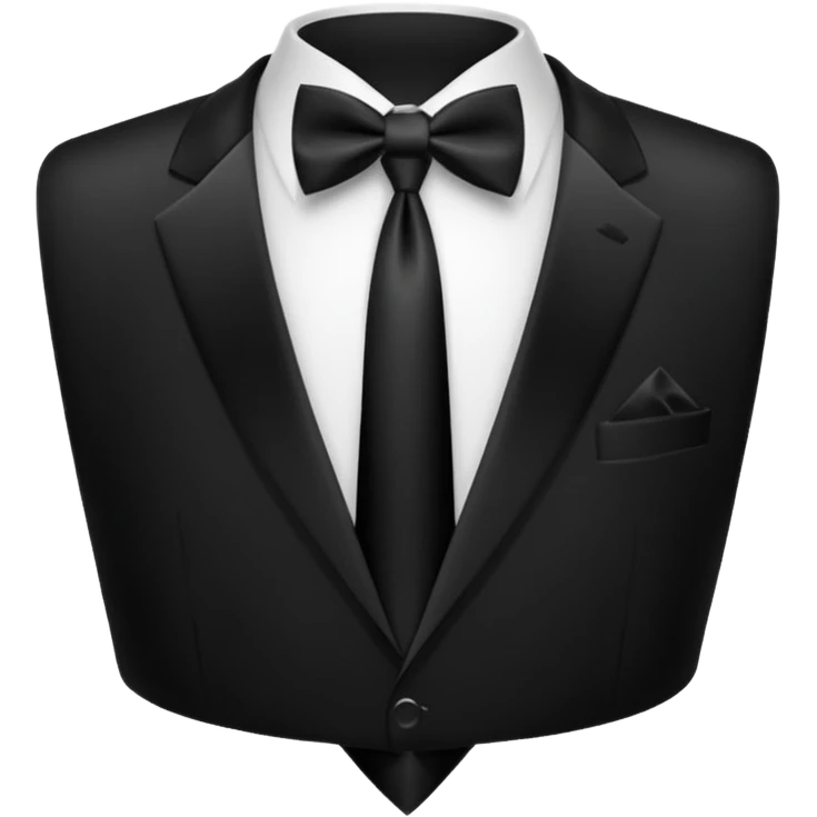 black tie emoji