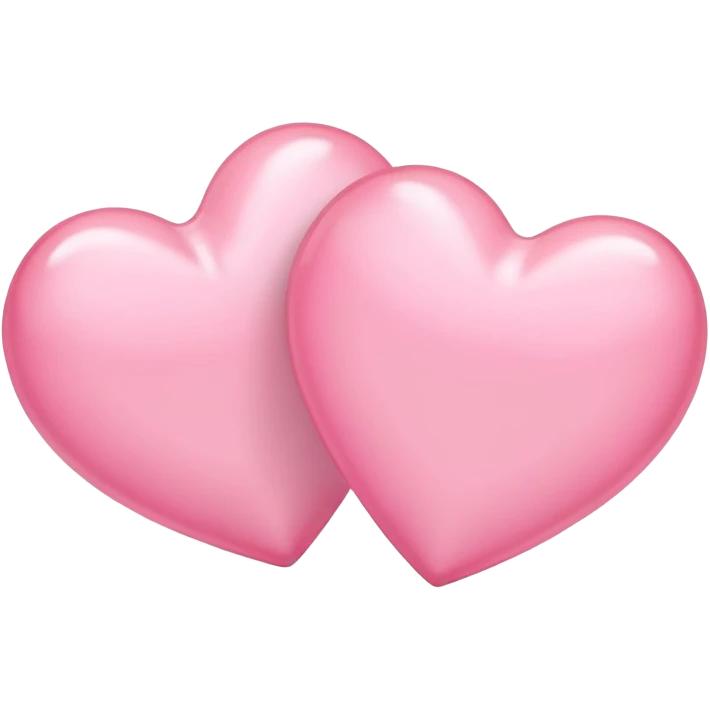 double light pink hearts emoji