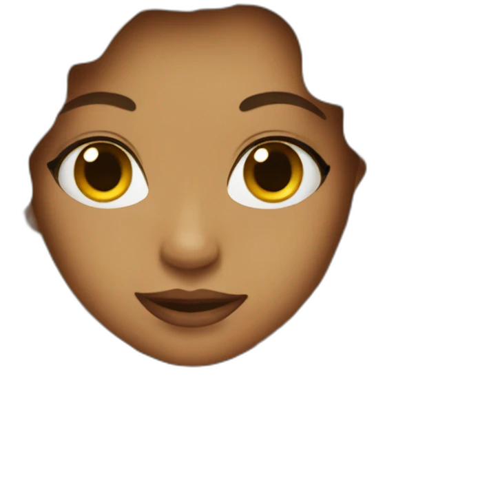 Female pop star emoji