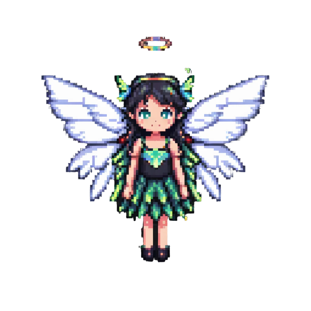 fairy with wings emoji
