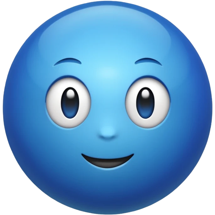 Blue ball (MB)  emoji