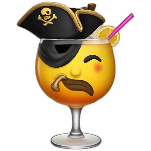 pirate-cocktail emoji