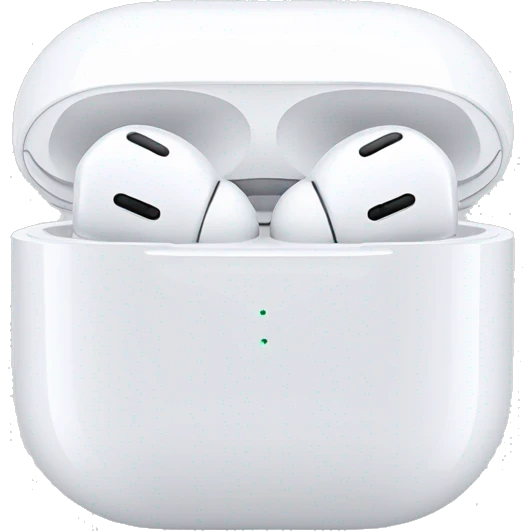 AirPods Max silver emoji