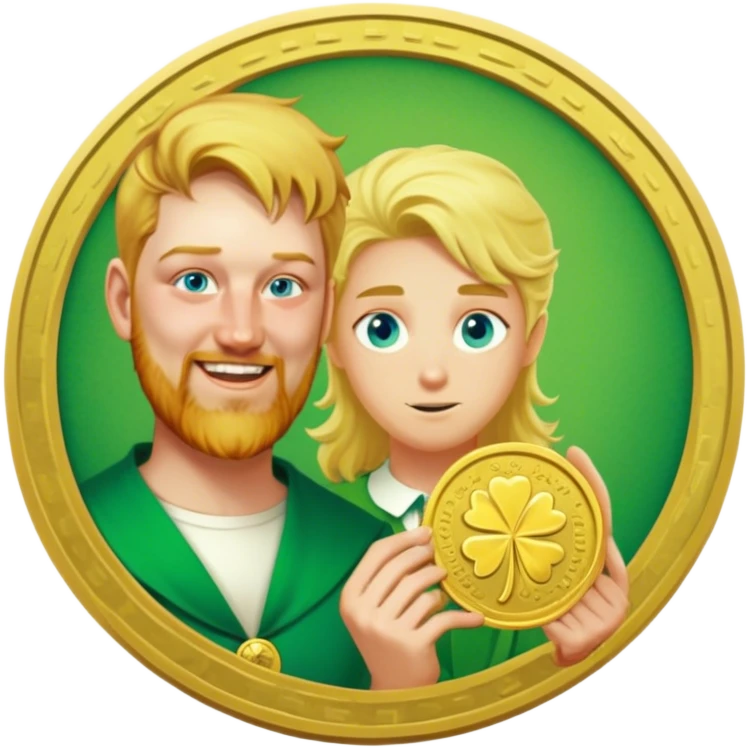 Golden Token emoji