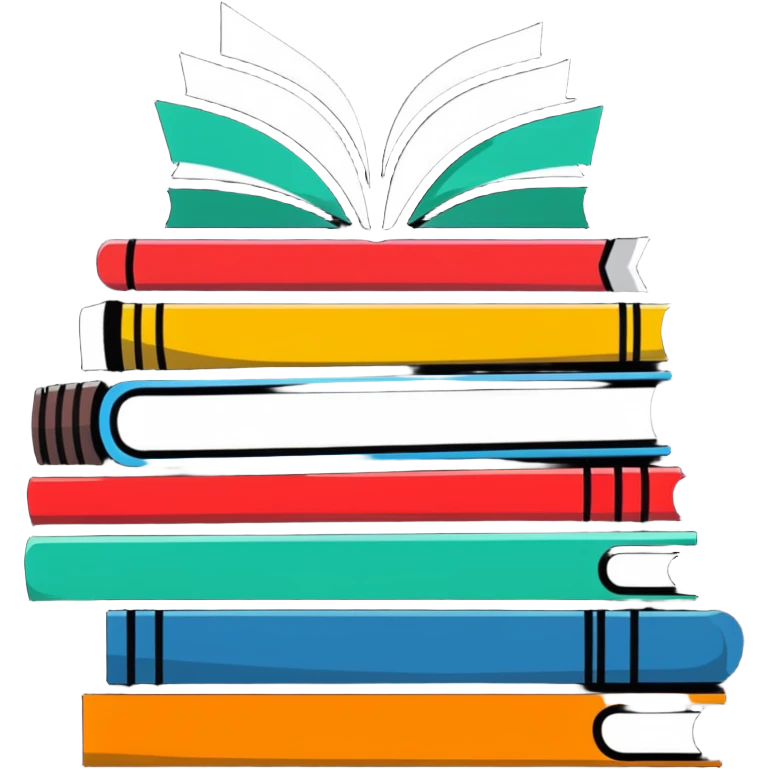 stack of books emoji