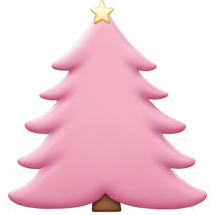 Pink Christmas aesthetic ￼ emoji