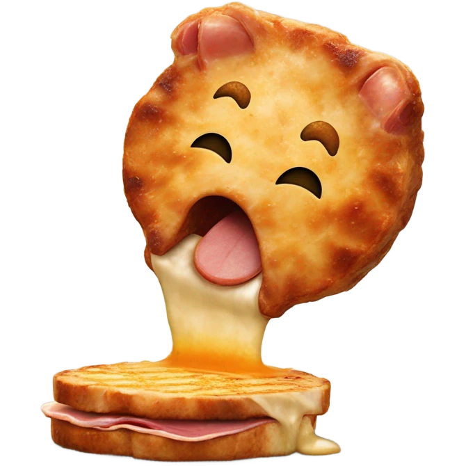 Pork chop playing basketball emoji