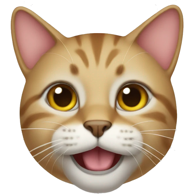 cat silly emoji