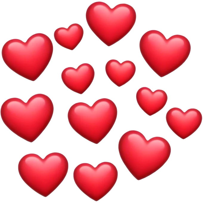 Hearts emoji