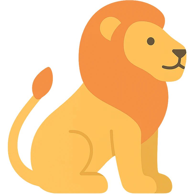 A big cat emoji