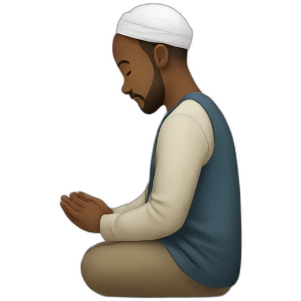 Muslim praying emoji