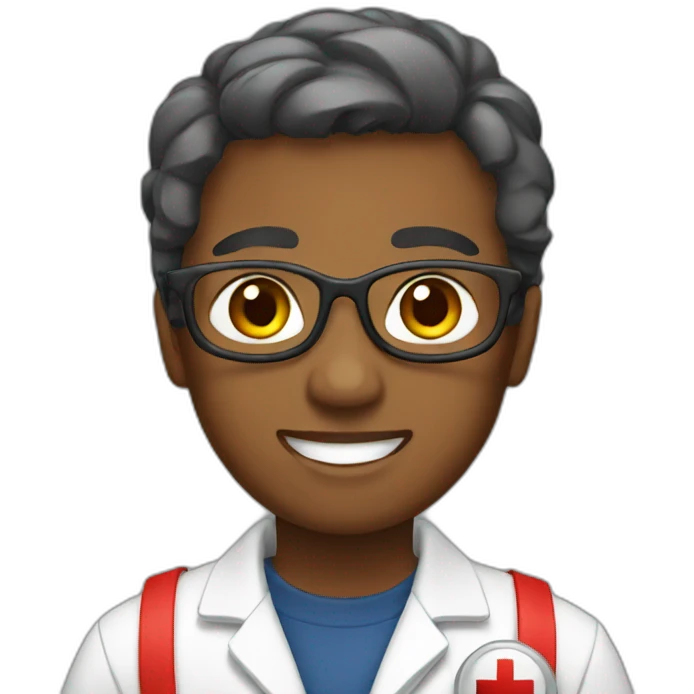 red cross social worker emoji
