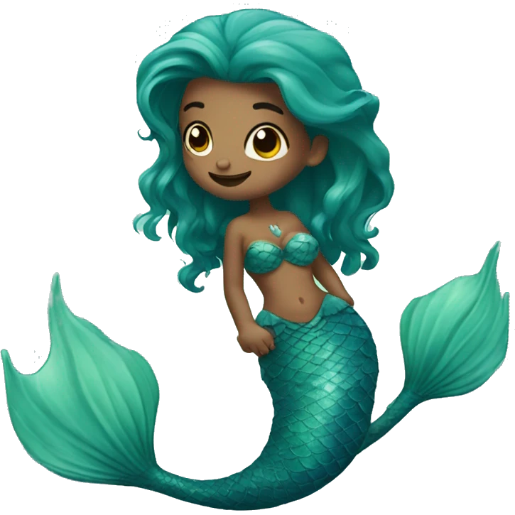 Mermaid Shrak emoji