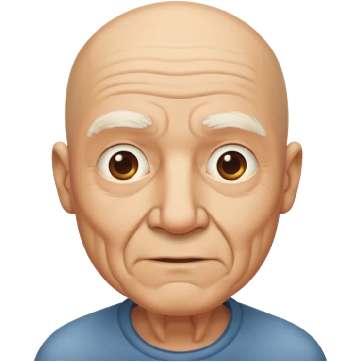ハゲのおっさん emoji