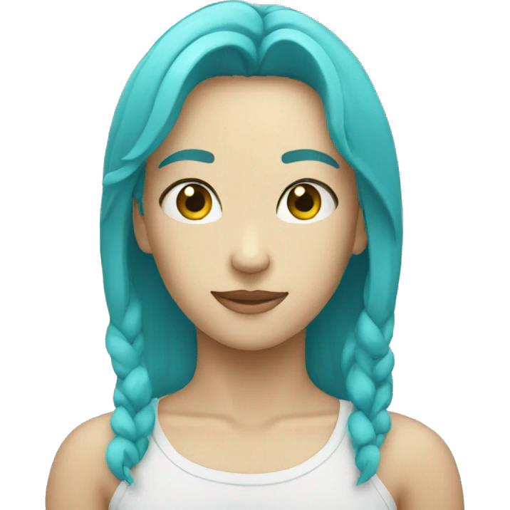 cyan circle emoji