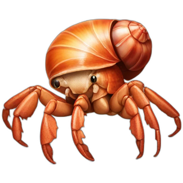 Hermit crab emoji