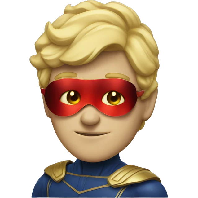 homelander with laser red eyes emoji
