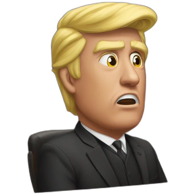 Donald Trump in Court emoji