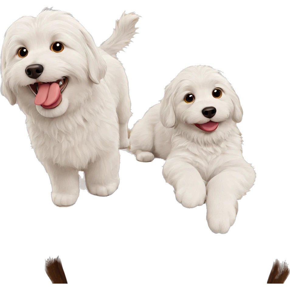 dog sticking tongue out emoji
