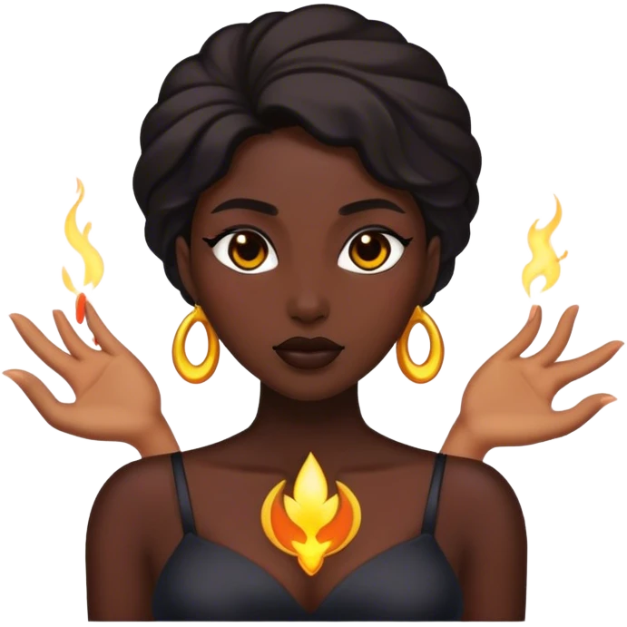 Dark feminine energy  emoji