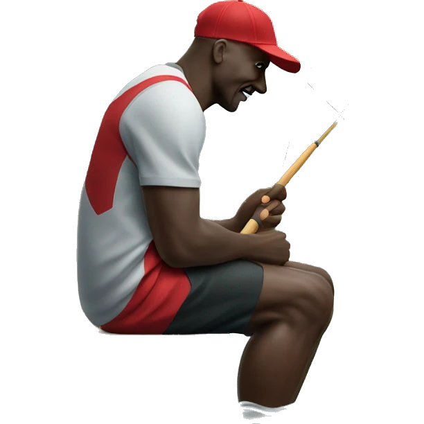 michael jordan fishing  emoji