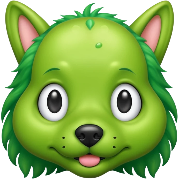 alien dog emoji